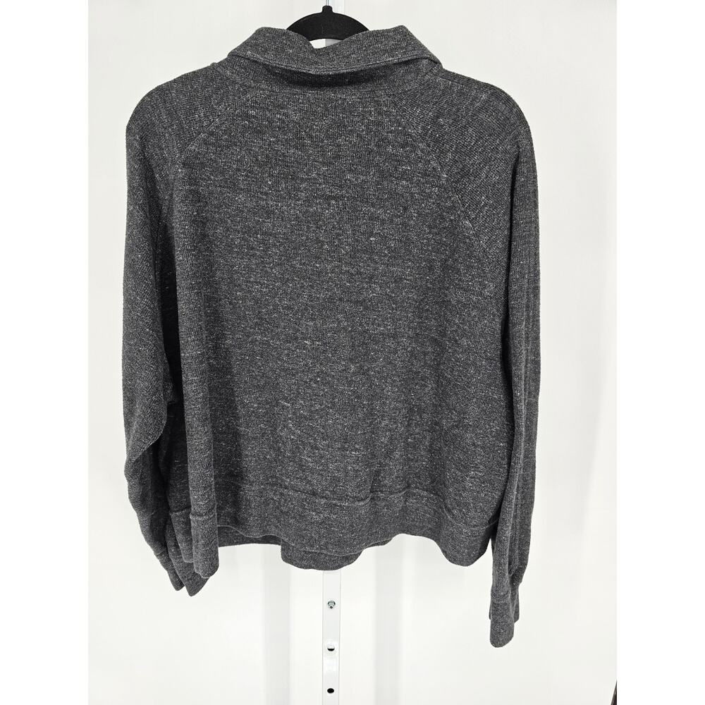 Nike Therma-FIT Womens Sz L 1/4-zip pullover sweatshirt Gray - Picture 3 of 3